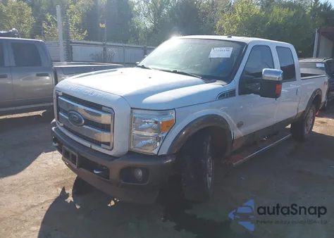 2015 Ford F-250 Lariat from USA, damaged, VIN 1FT7W2BT7FED15289